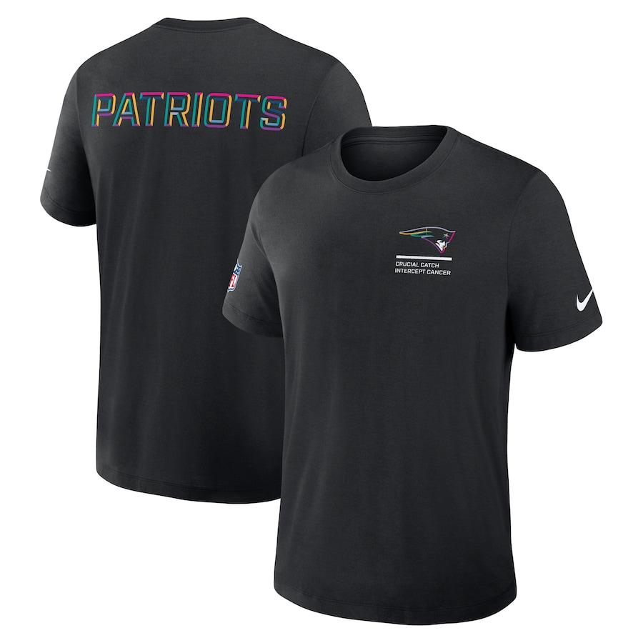 Men New England Patriots 4 Nike NFL 2025 T shirt